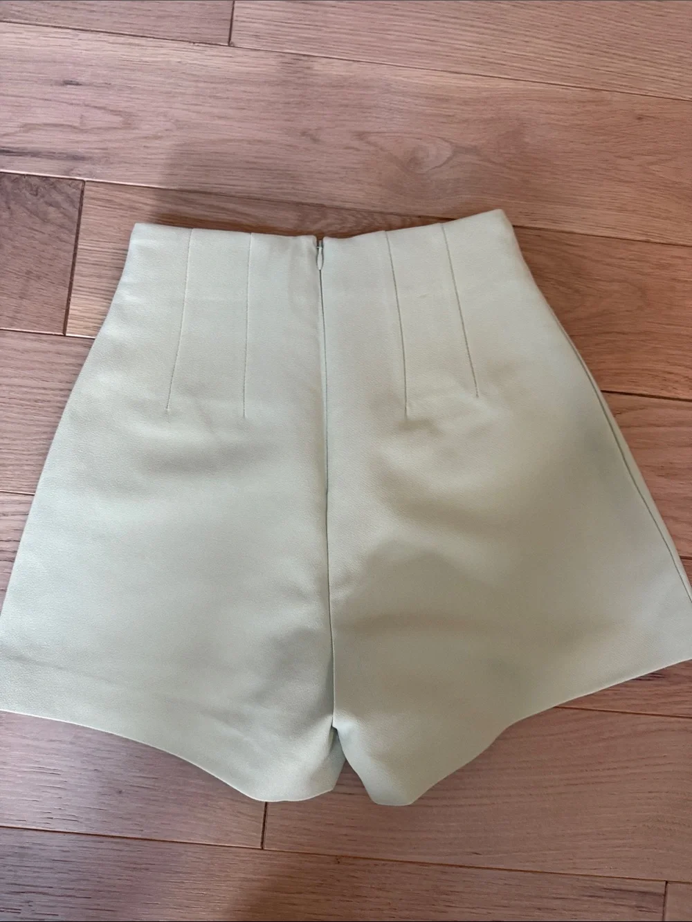 Odd Muse High-Waist Mint Green Tailored Women's Shorts